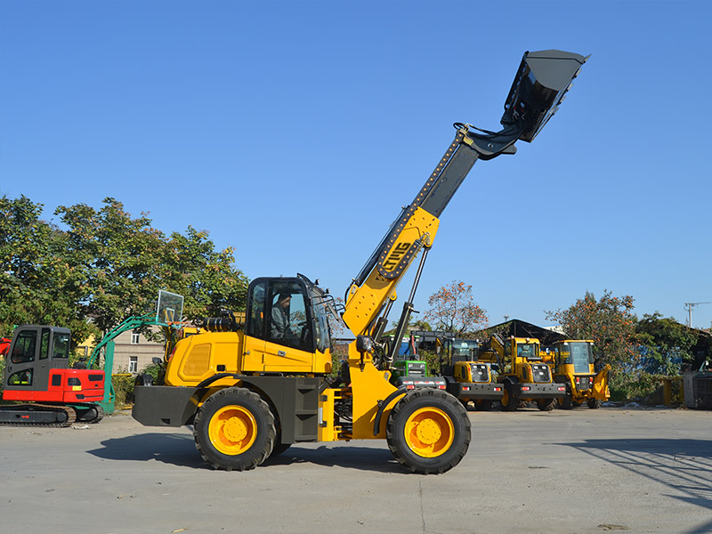 Telescopic front loader with japanese engine