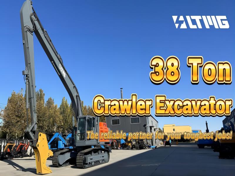 Der neue 38-Tonnen-Großbagger LTMG – Experte für Bergbau und Bauwesen
