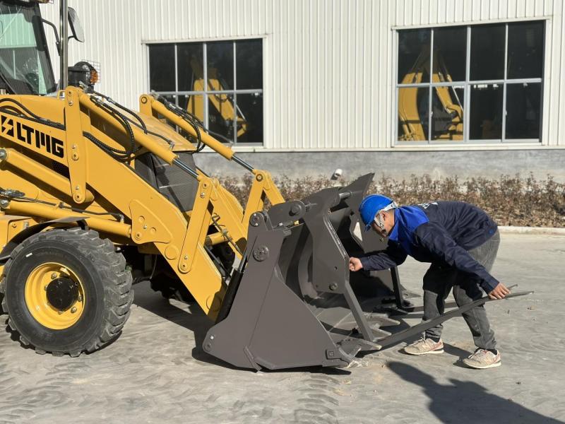 backhoe loader daily check