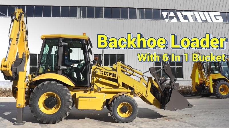 LTMG 2,5 Tonnen Baggerlader 4x4 Rad BLT388 Baggerlader zum Fabrikpreis