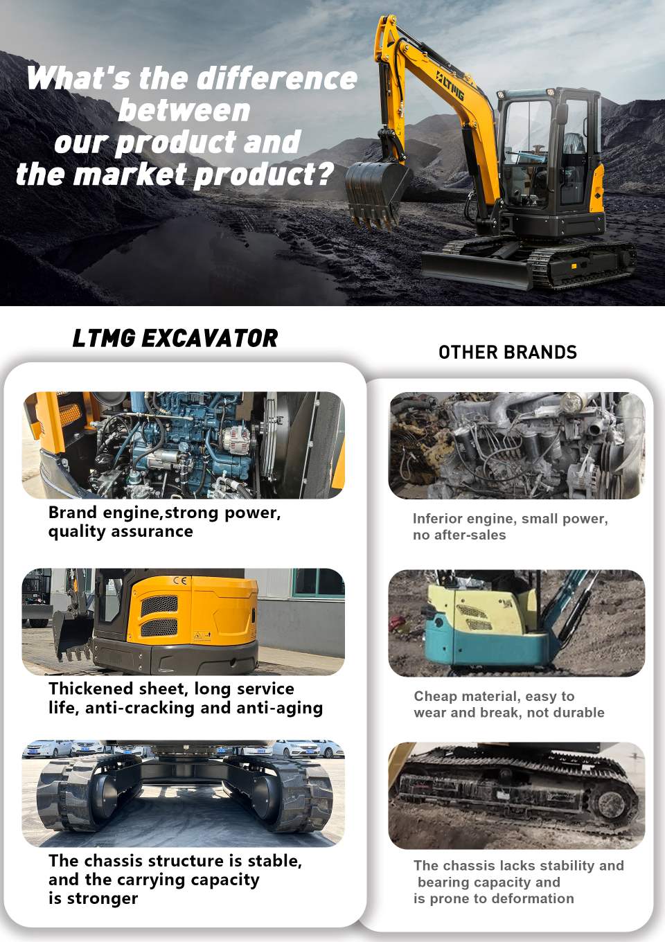 Crawler excavator for sale