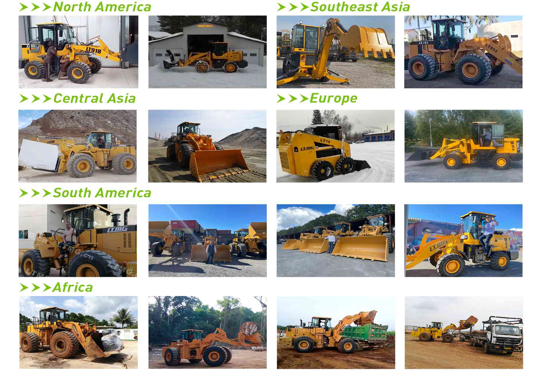 LT960EV electric wheel loader application