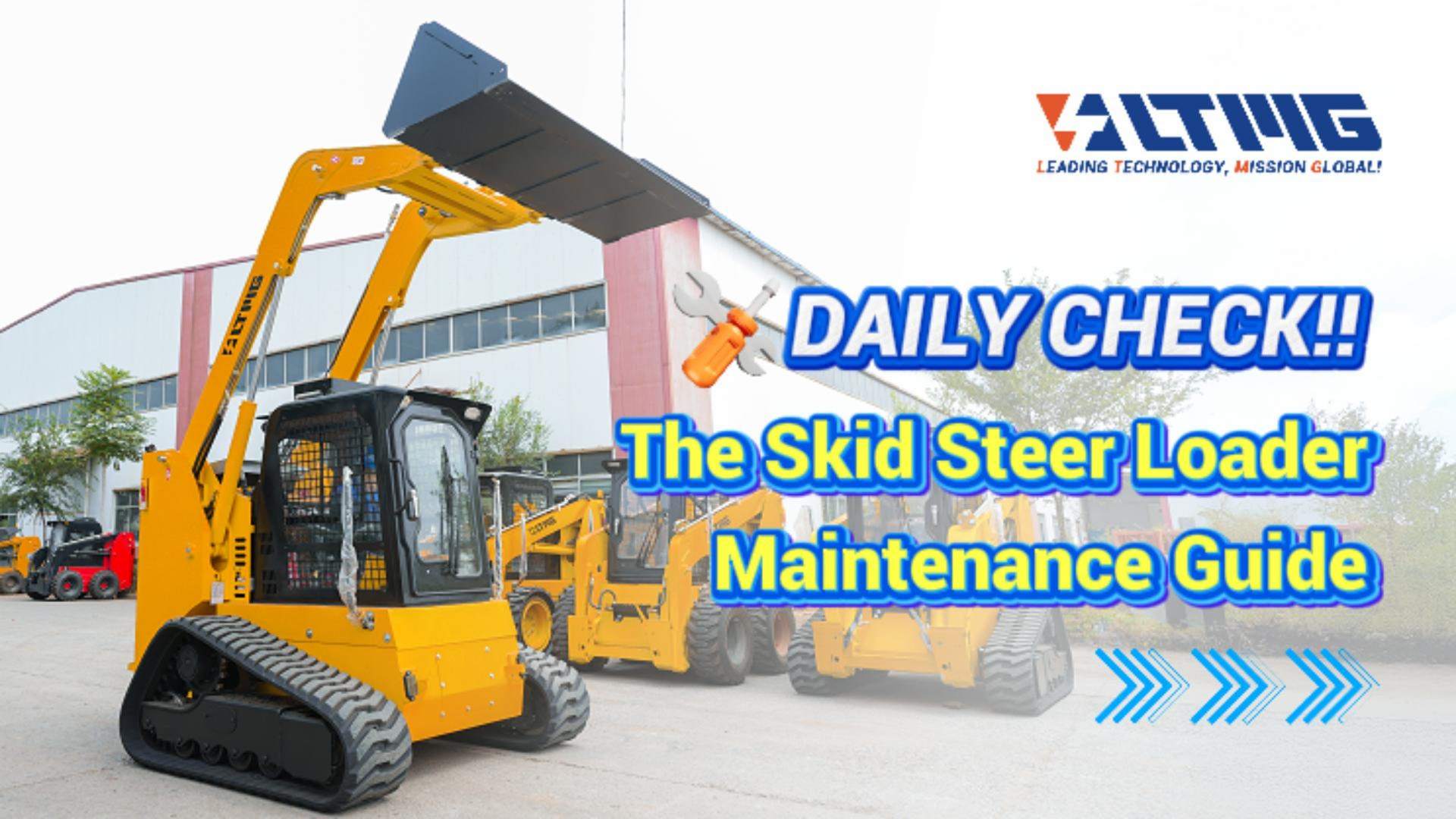 Tägliche Wartungsanleitung für den Kompaktlader LTS125