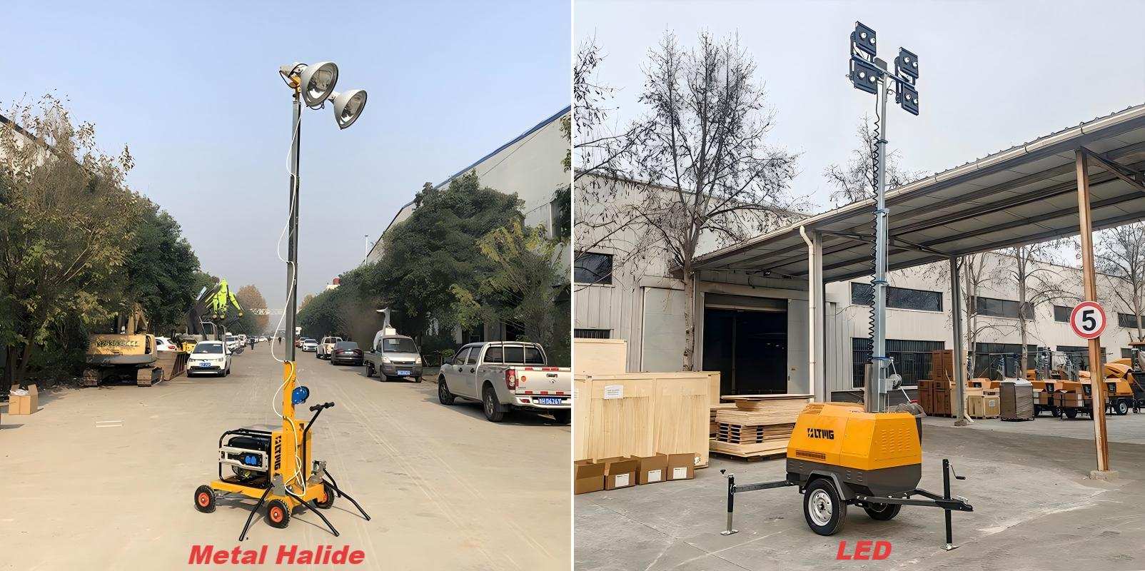 portable lighting tower