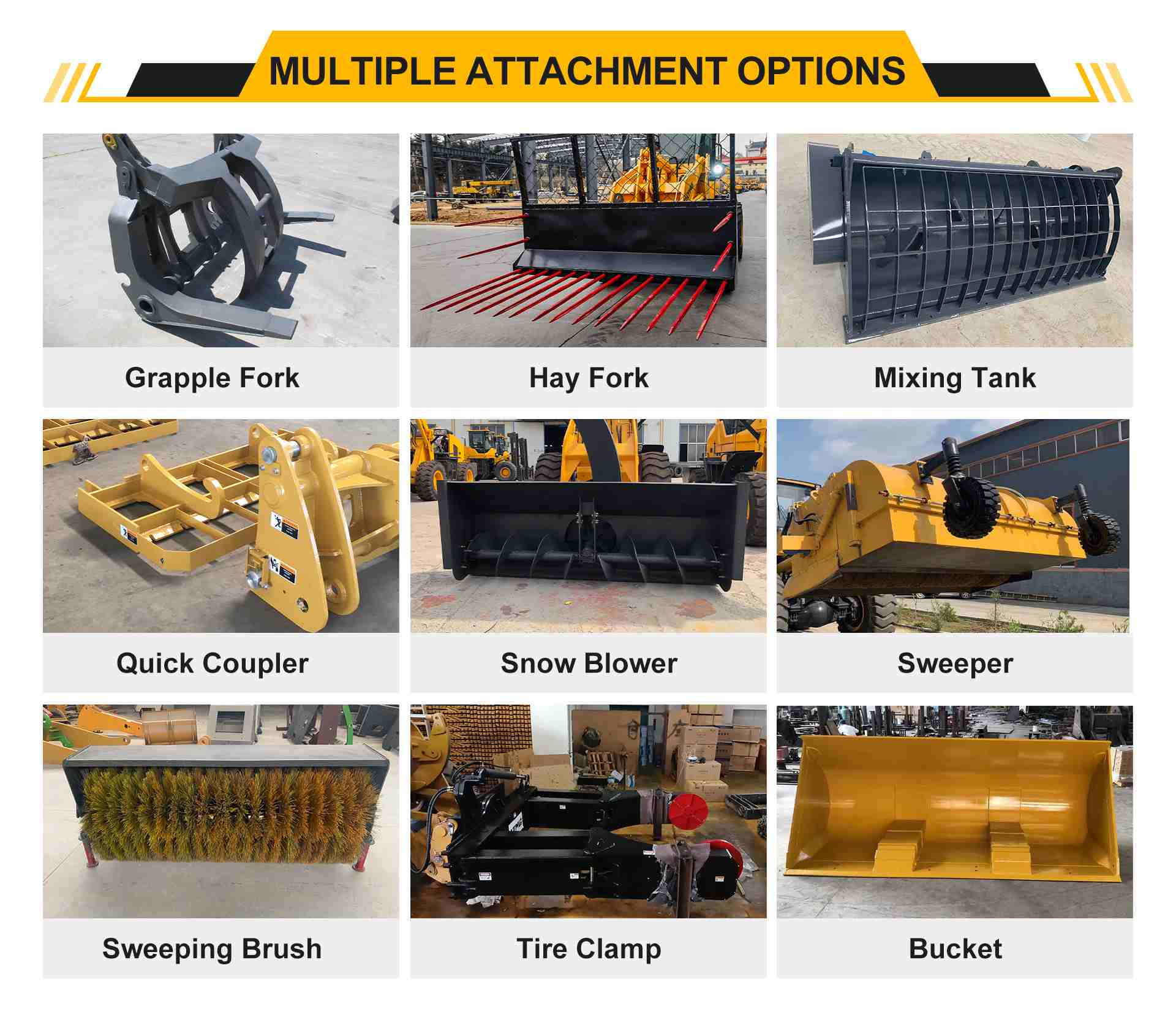 multiple attachment options multiple attachment options