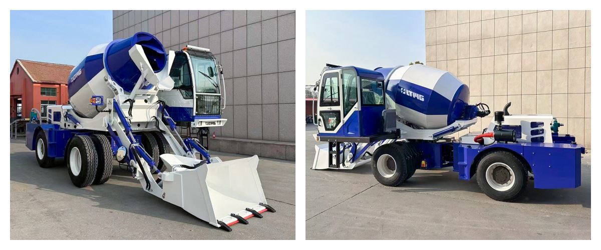 3.5m&sup3; concrete mixer truck