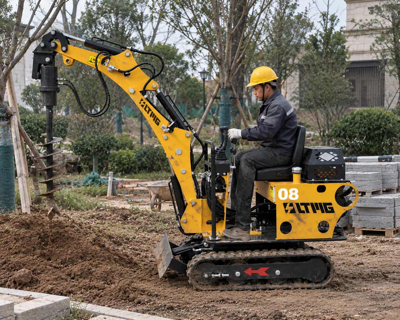 0.8ton excavator