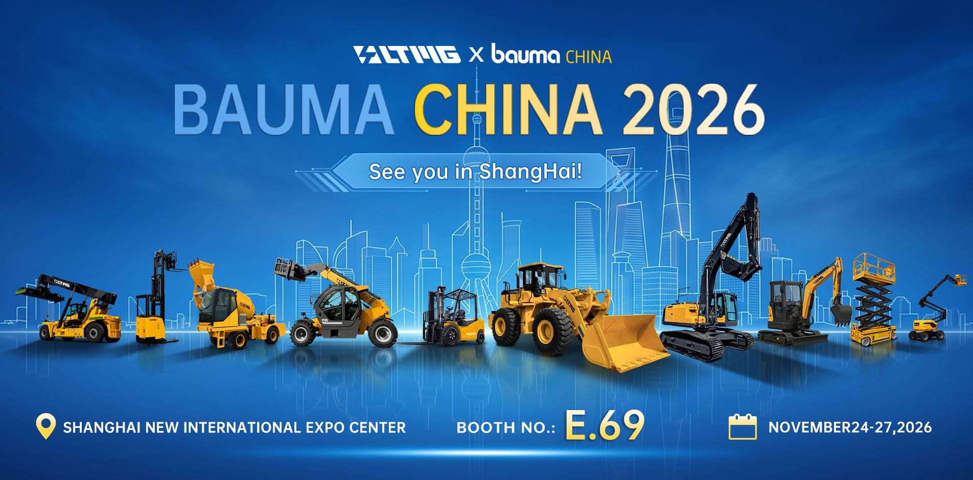 ltmg group bauma CHINA 2026